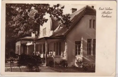 45786 Ak Bad Düben (Mulde) Kurhaus um 1950
