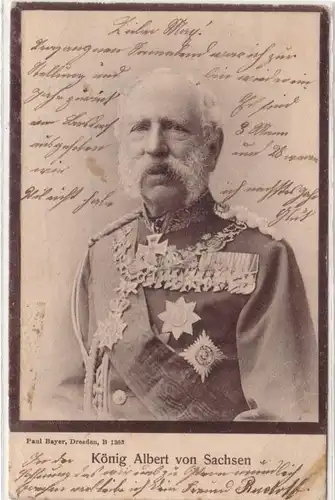 45783 Ak König Albert von Sachsen 1903