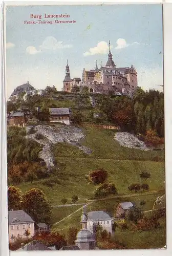 45747 Ak Château de Lauenstein Vue totale vers 1915