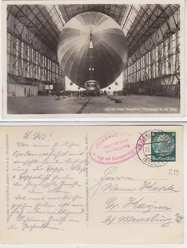 45737 A Introduction du LZ 127 "Graff Zeppelin" 1933