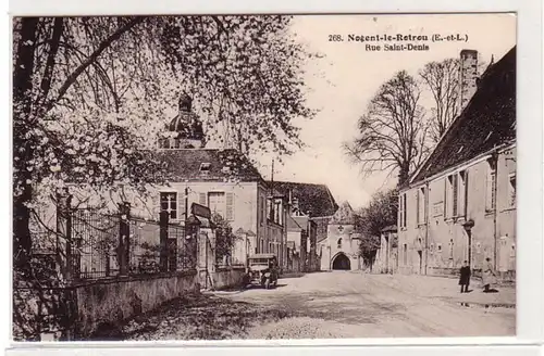 45700 Ak Nogent le Rotrou France Rue Saint Denis vers 1915