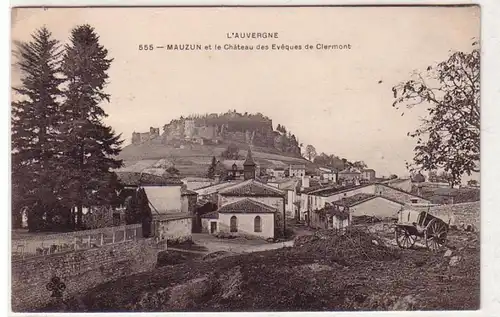 45687 Ak Mauzun L`Auvergne France um 1915