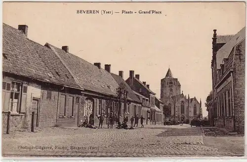 45659 Ak Beveren Plaats Grand Place vers 1910