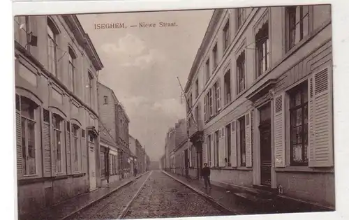 45641 Ak Iseghem Belgien Niewe Straat um 1915