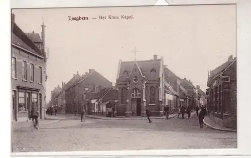 45642 Ak Iseghem Belgien Het Kruis Kapel um 1915