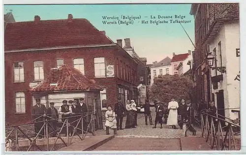 45605 Ak Wervicq Wervik Belgien La Duane Belge 1916
