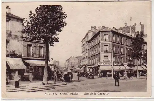 45602 Ak Saint Ouen Rue de la Chapelle um 1920