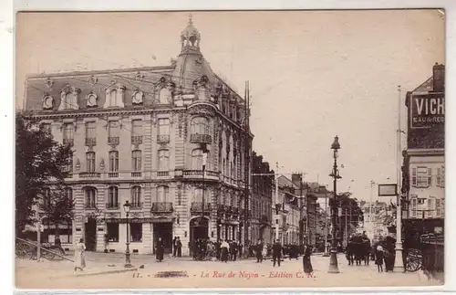 45577 Ak Amiens France Rue de Noyon um 1915