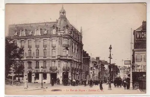 45577 Ak Amiens France Rue de Noyon vers 1915