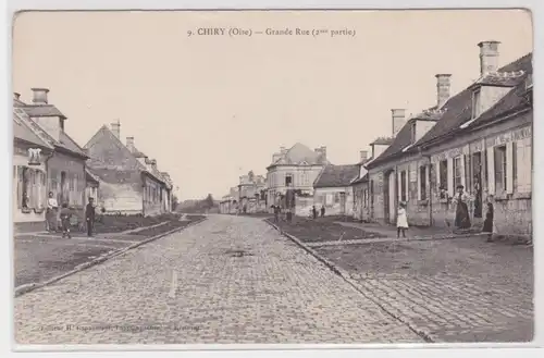45570 Ak Chiry (Oise) Grande Rue vers 1915