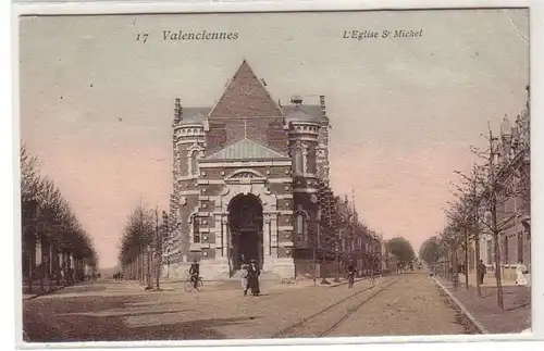 45563 Ak Valensienne France L'Eglise St. Michel 1906