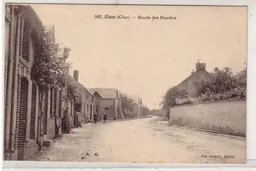 45545 Ak Oizon (Cher) Route de la Naudine vers 1915