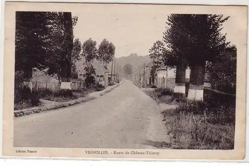45544 Ak Vignoles Route de Chateau Thierry vers 1915