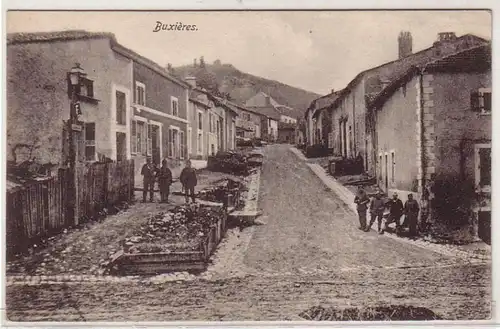 45526 Ak Buxieres France Straßenansicht um 1915