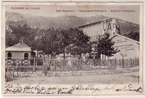 45518 Ak Thorenc par Grasse Café Gassmann 1906