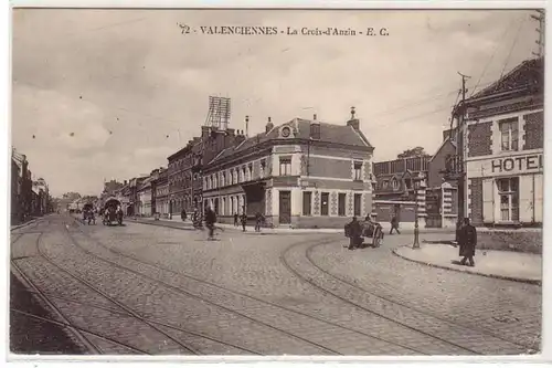 45491 Ak Valenciennes La Croix d`Anzin 1914