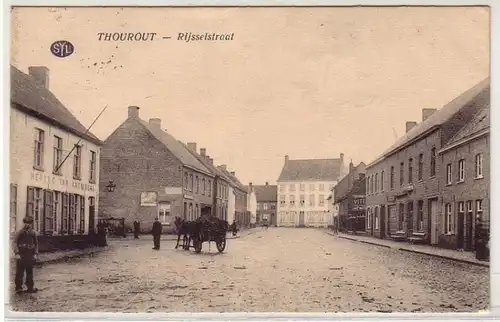 45487 Feldpost Ak Thourout Rijselstraat 1918