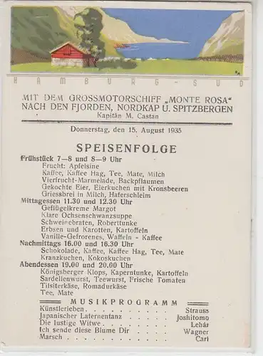 45447 Ak Grand-Monte Rosa Spitzbergen 1935