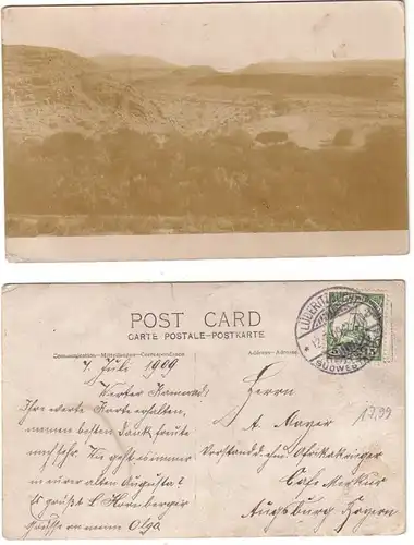 45419 Ak Deutsch Süd West Afrika Lüderitzbucht 1909