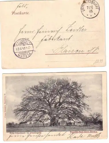45402 Ak allemand Sud-Ouest Afrique Lüderitzbaucht 1905