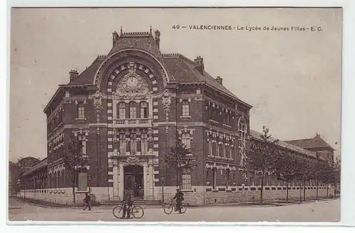 45382 Ak Valenciennes Le Lycee de Jeunes Filles um 1915
