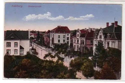 45355 Ak Saarburg Hesserstrasse um 1910