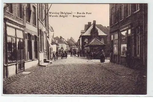 45337 Ak Wervicq Rue du Pont / Wervik Brugstraat um 1915