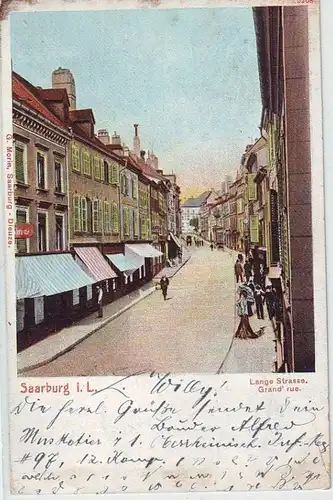 45328 Ak Saarburg in Lorraine Langestraße 1903