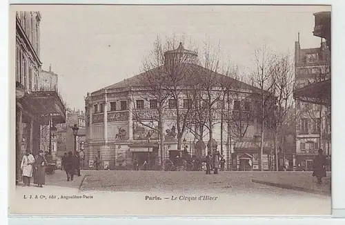 45326 Ak Paris Cirque Le Cire d'Hiver vers 1900