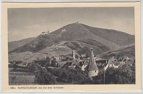45314 Ak Rappoltsweiler Ribeauvillé 3 Schlößer um 1930