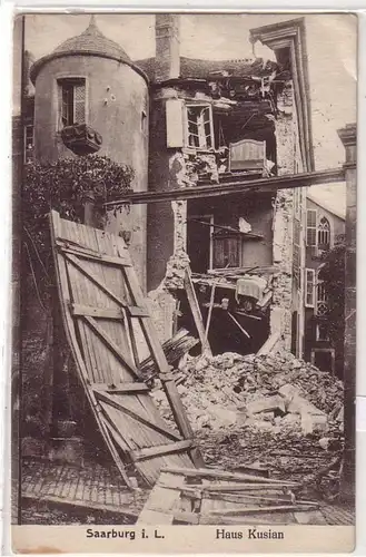 45290 Ak Saarburg (Lorraine) Maison Kusian 1915