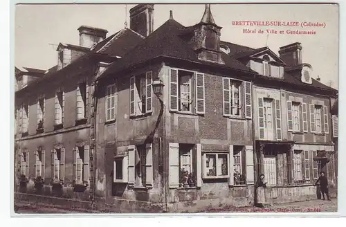 45231 Ak Bretville sur Laize Hotel de Ville vers 1915