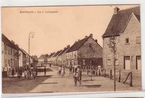 45215 Ak Winterslag Cité II. Ijzerwegstraat um 1915