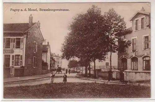 45202 Ak Pagny an der Mosel Strassburgerstrasse 1915