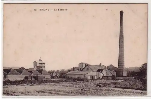 45200 Ak Braine La Sucrerie Sucreries vers 1915