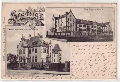 45173 Ak Saarburg (Lothringen) Kaserne 1904