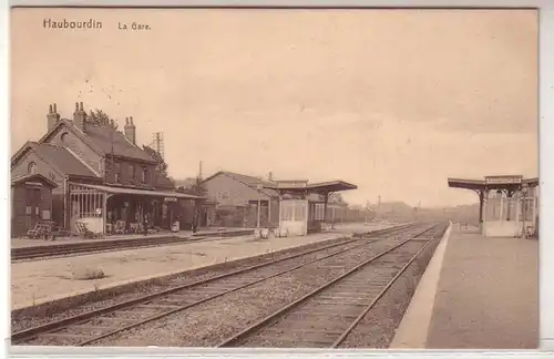 45172 Poste de terrain Ak Haubourdin La Gare 1915