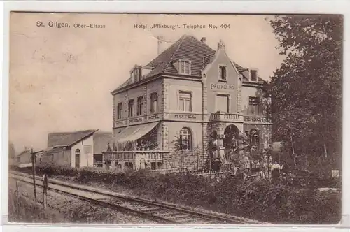 45170 Ak St. Gilgen Ober-Elsass Hotel Pflixburg 1907