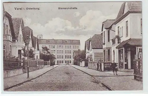 45164 Ak Varel in Oldenburg Bismarckstraße 1912