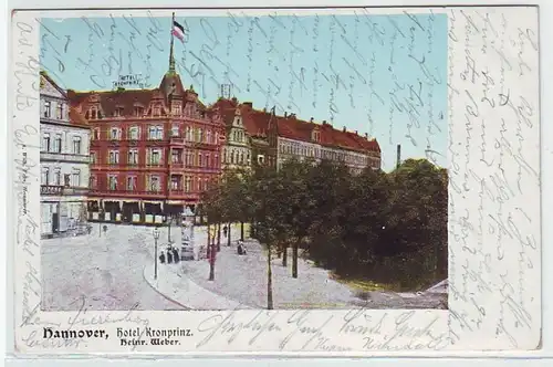 45160 Ak Hannover Hotel Kronprinz 1901