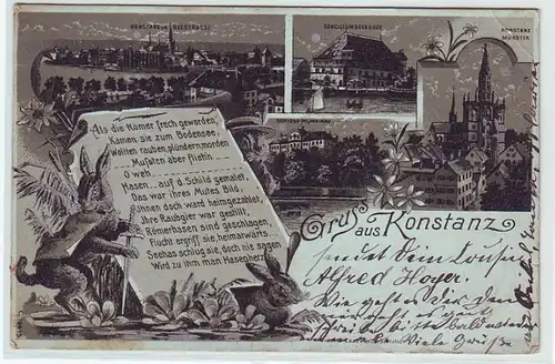 45152 Carte de la Lune Grousse de Constance 1907