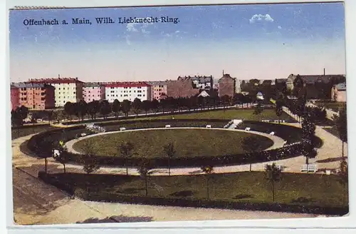 45147 Ak Offenbach am main Wilhelm Liebknecht Ring 1931