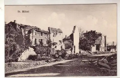 45103 Ak St. Mihiel en Lorraine Destructions vers 1915