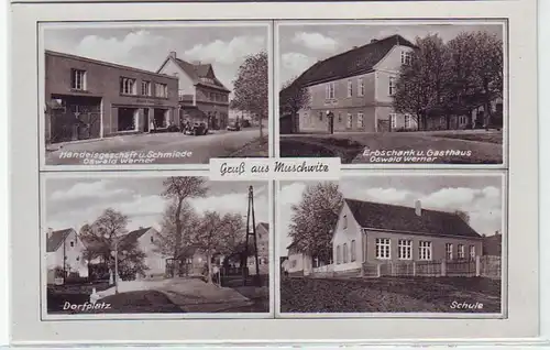 45097 Multi-image Ak Gruss de Mouschwitz vers 1940