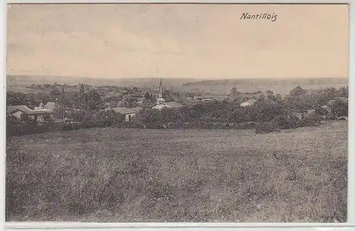 45095 Poste de terrain Ak Nantillois en Lorraine Totale 1916