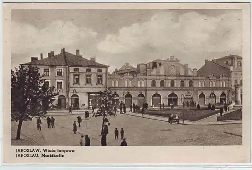 45064 Ak Jaroslau Jaroslaw Karpatenvor. Markthalle 1940