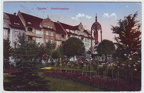 45054 Feldpost Ak Oppeln in Schl. Friedrichsplatz 1916