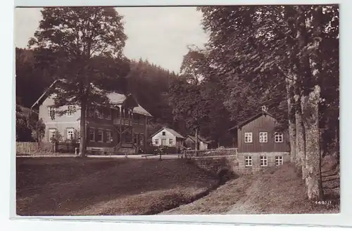 45015 Ak Forsthaus Langenau im Frankenwald um 1930