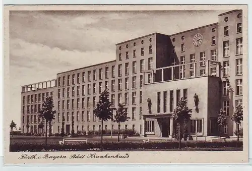45008 Ak Fürth en Bavière hôpital municipal 1930