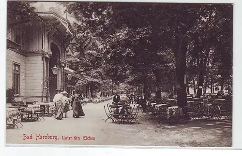 45004 Ak Bad Harzburg Sous les chênes 1915